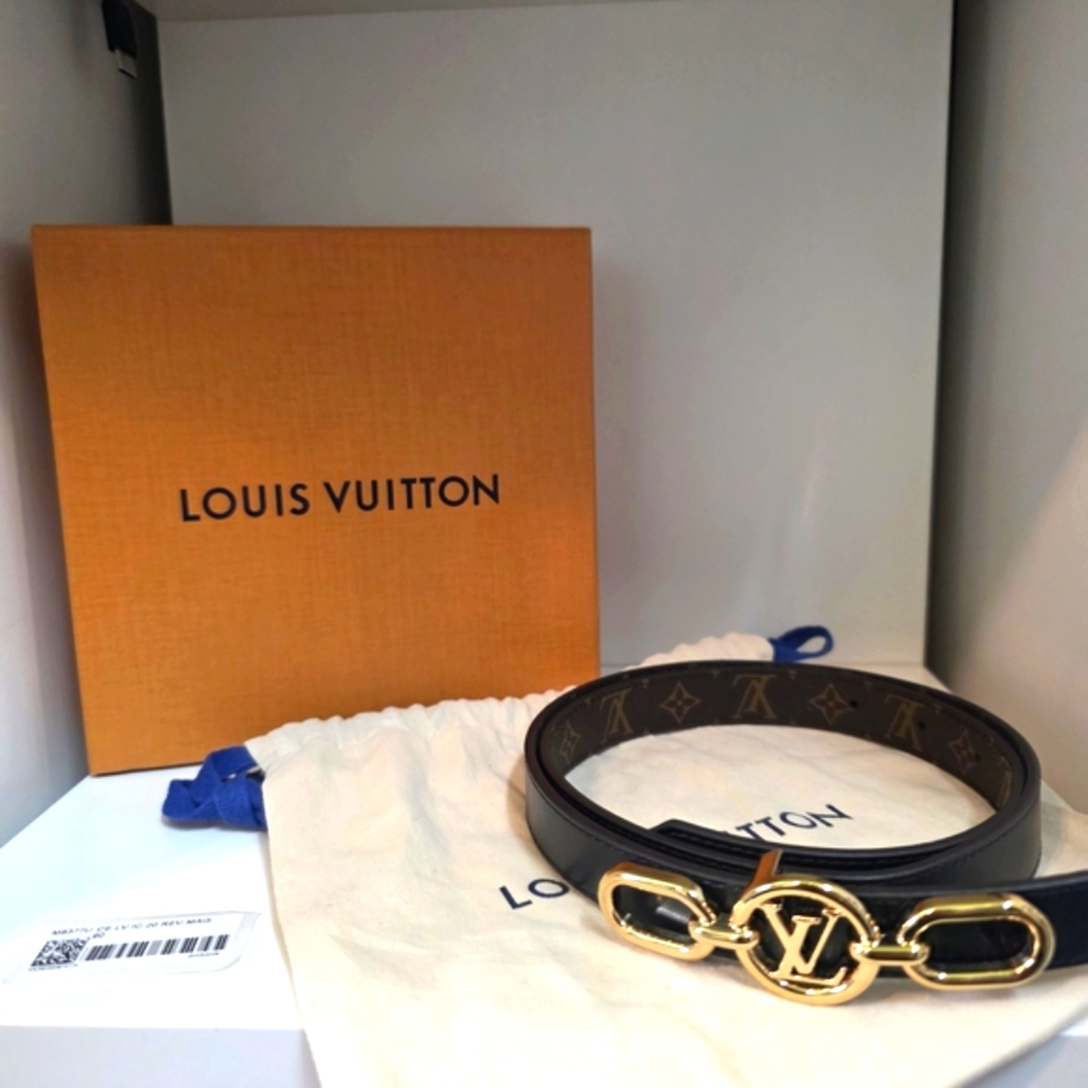NEW Louis Vuitton Circle Prime 20MM Reversible Belt